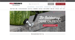 Desktop Screenshot of kegworks.com